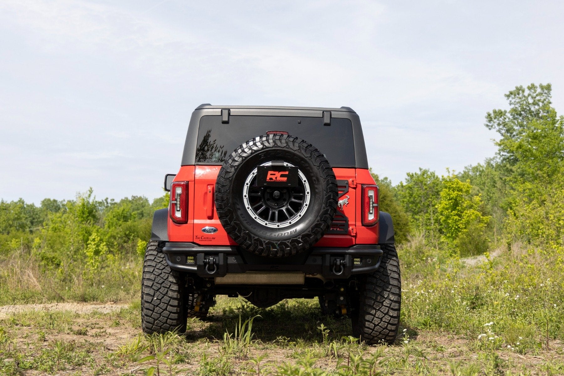 Rough Country Rear Bumper Tubular Ford Bronco 21-23 51210
