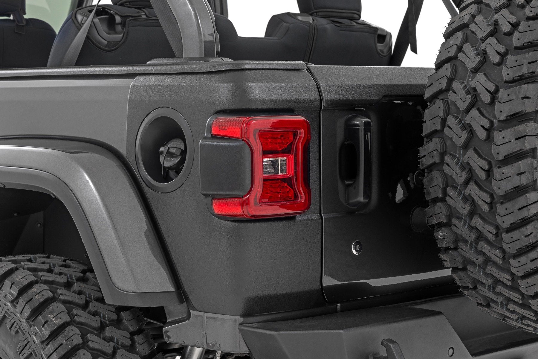 Trail Cladding Rear Corners Jeep Wrangler JL/JLU 18-24 TC13026