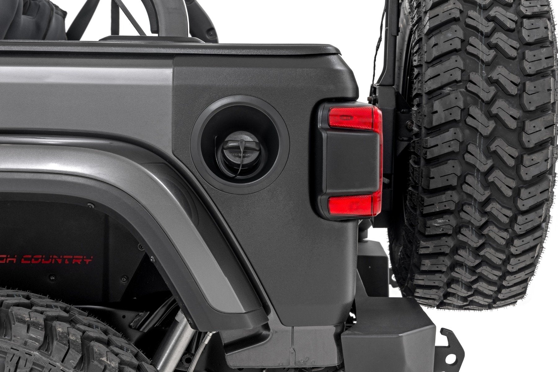 Trail Cladding Rear Corners Jeep Wrangler JL/JLU 18-24 TC13026