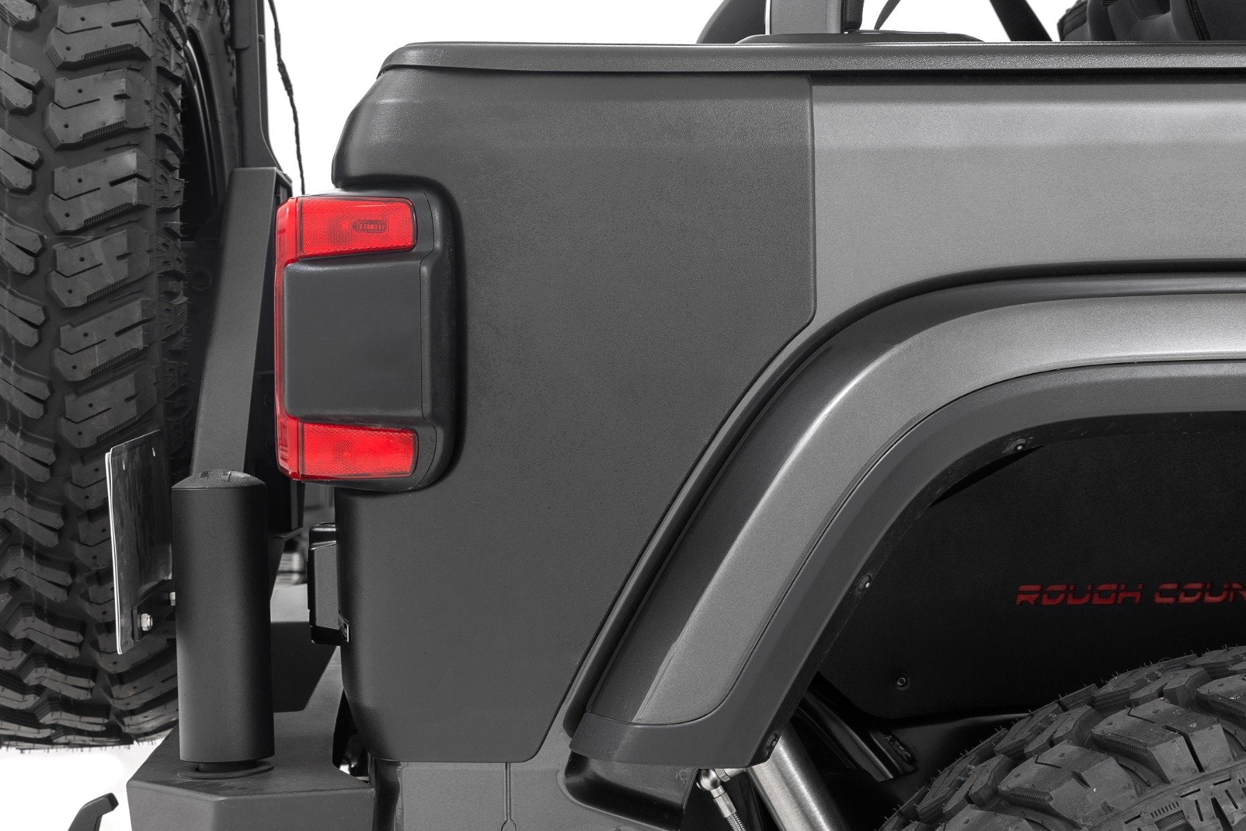 Trail Cladding Rear Corners Jeep Wrangler JL/JLU 18-24 TC13026