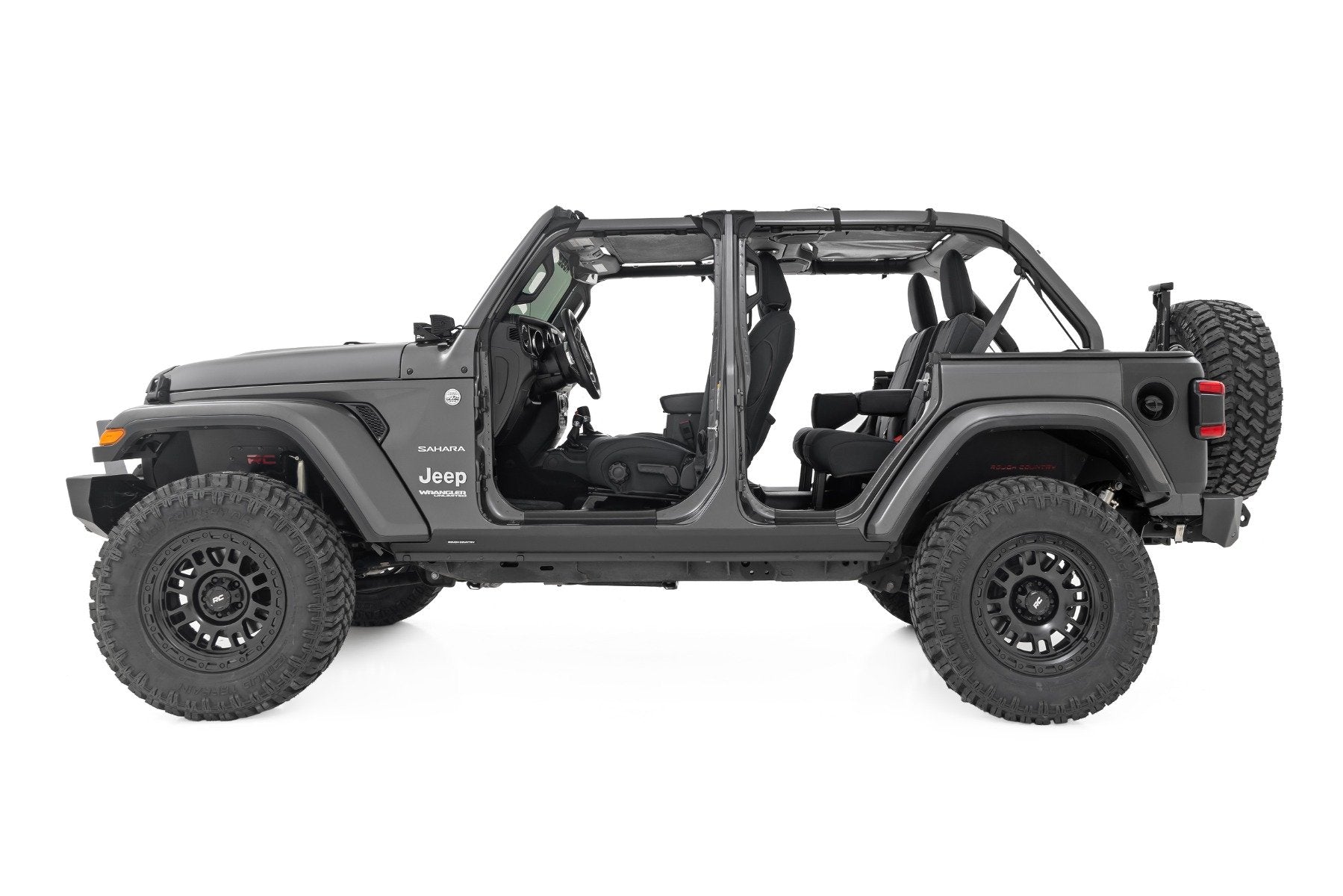 Trail Cladding Rear Corners Jeep Wrangler JL/JLU 18-24 TC13026