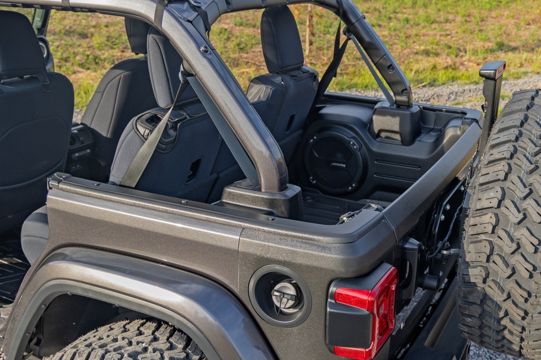 Trail Cladding Tailgate Protector Jeep Wrangler JL/JLU 18-24 TC73262