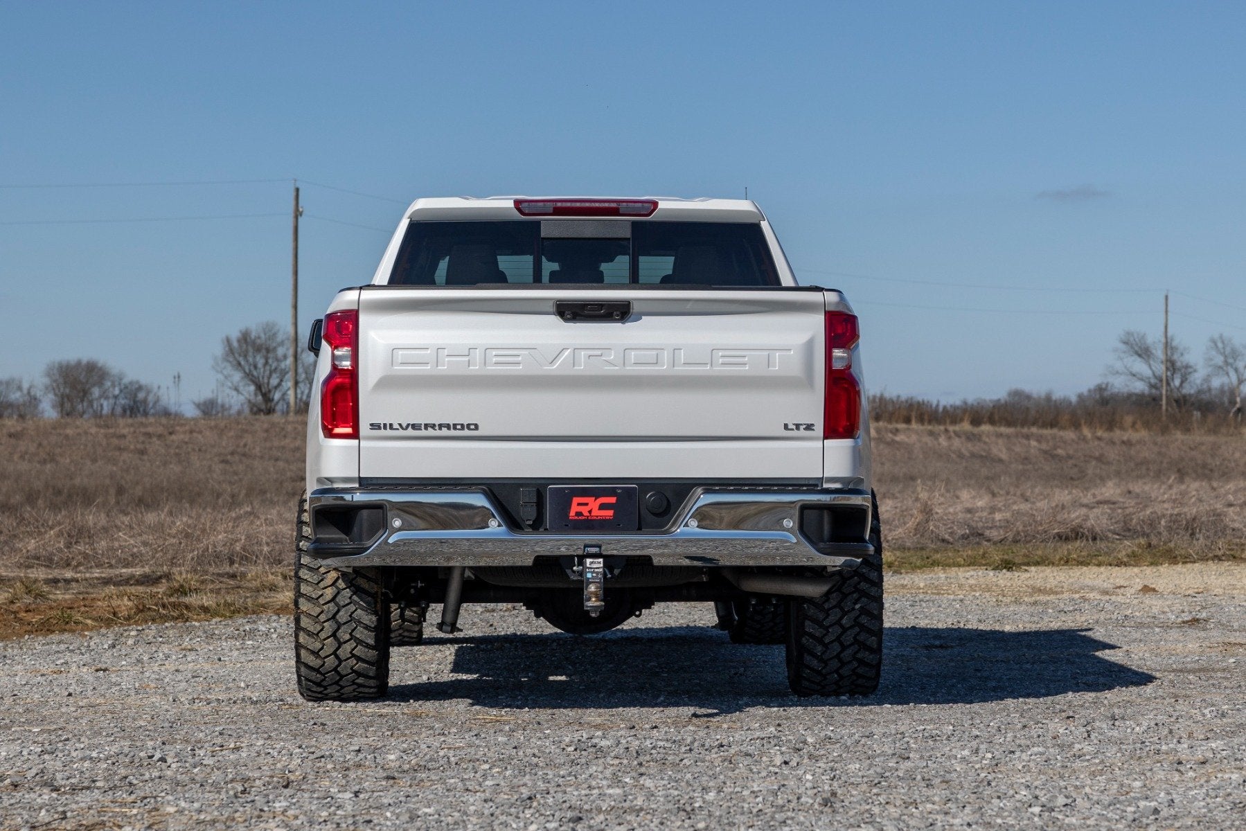 Rough Country 3.5" Lift Kit | Vertex | Red | Chevy Silverado 1500 2025 110450RED -5