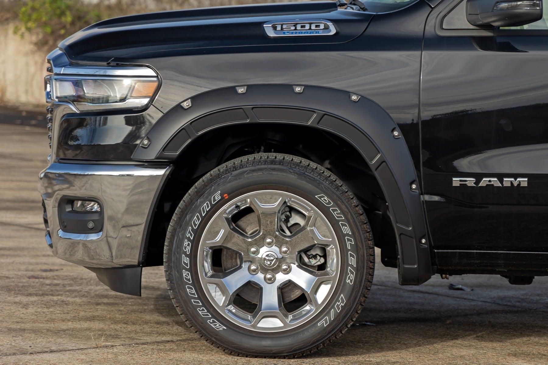 Rough Country Fender Flares | Defender | PCG Forged Blue | for Ram 1500 2025 A-D319205-PCG