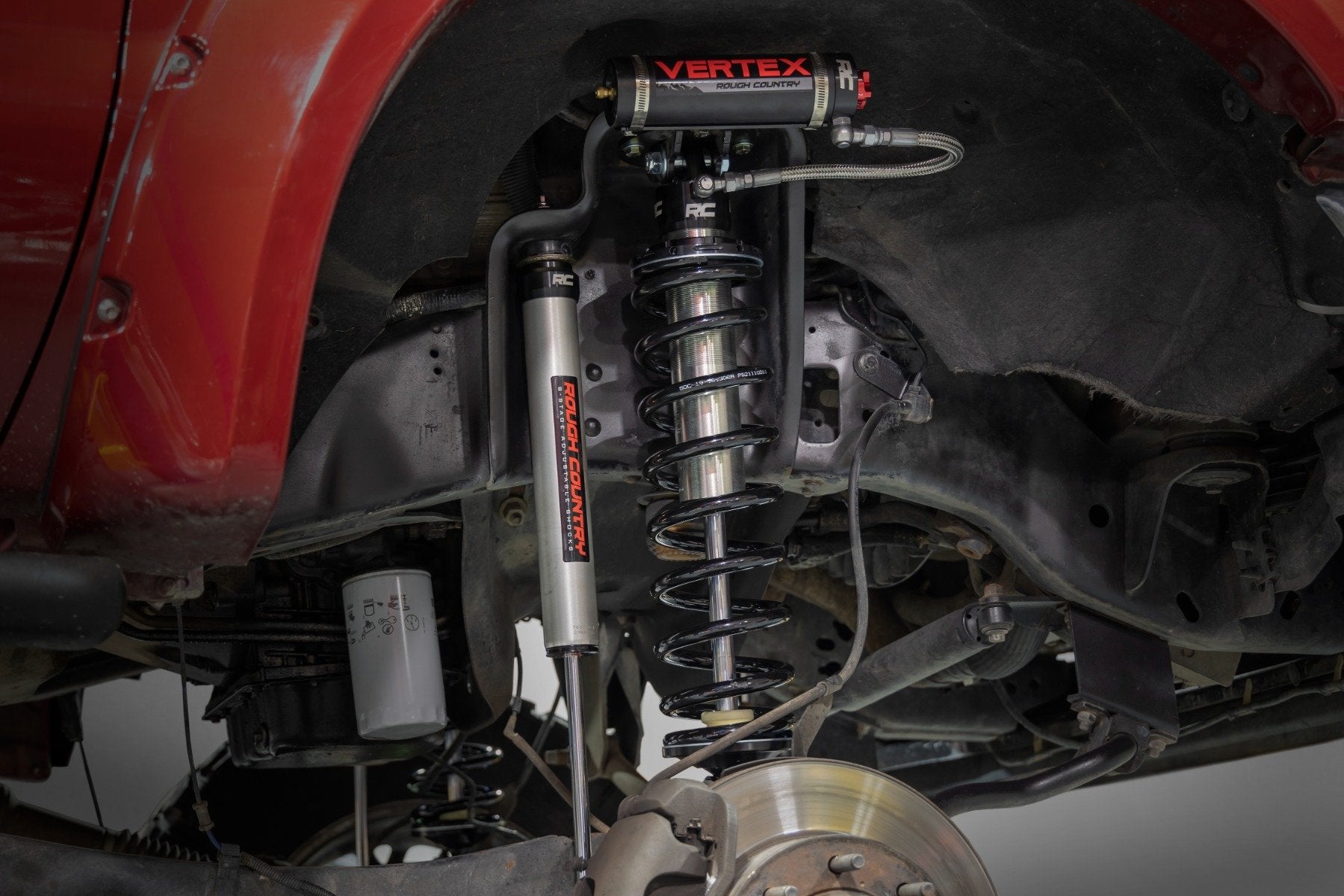 Rough Country 4.5" Coilover Conversion Kit Vertex/V2 Ford SuperDuty 17-22 50011