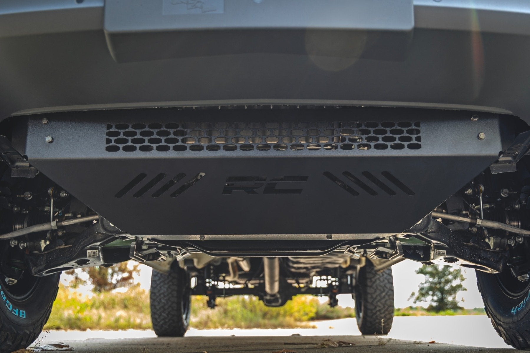 Rough Country Skid Plate | 2" Cradle Drop | Mercedes-Benz Sprinter 3500 (19-22)/Sprinter 3500XD (19-25) 85003