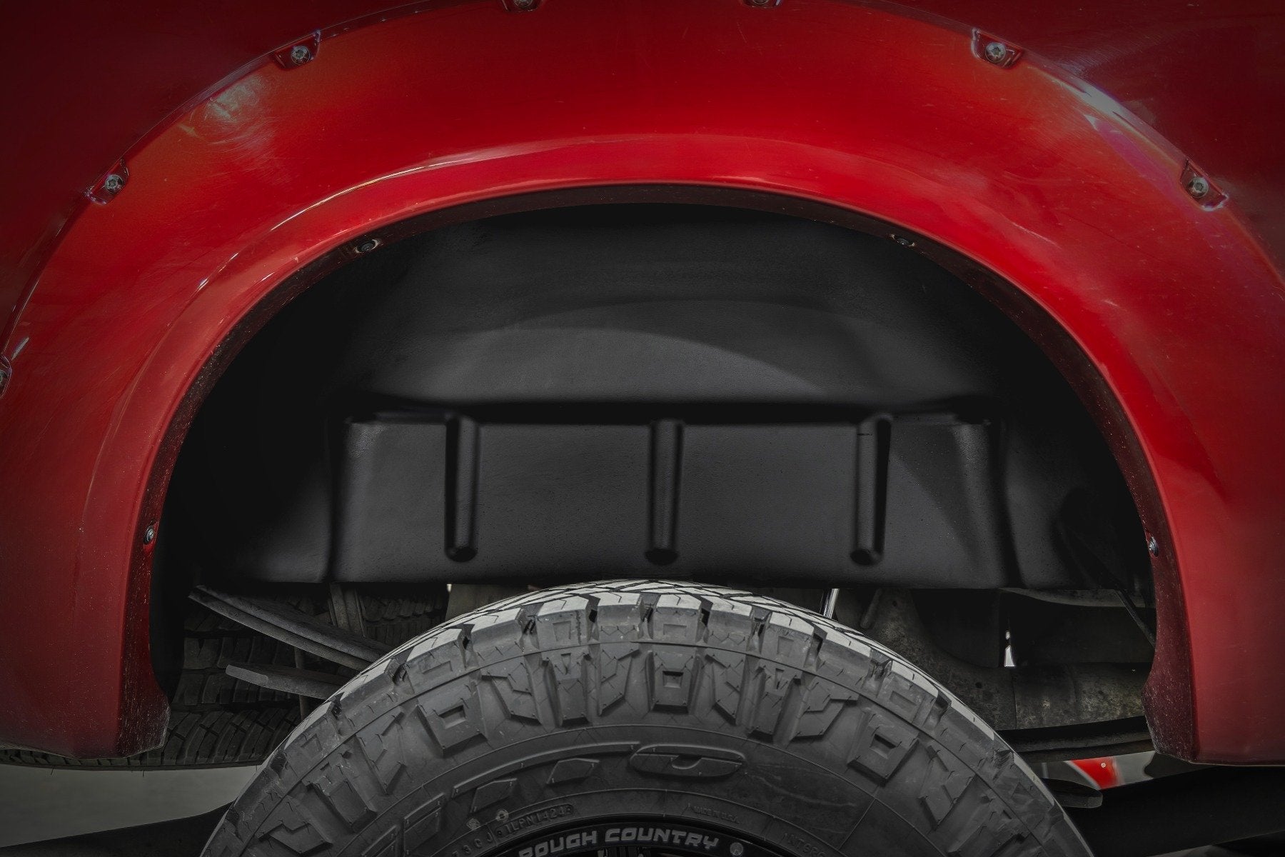 Rough Country Rear Wheel Well Liners | for Ford F-250/F-350 Super Duty 2WD/4WD (2009-2016) 4509A