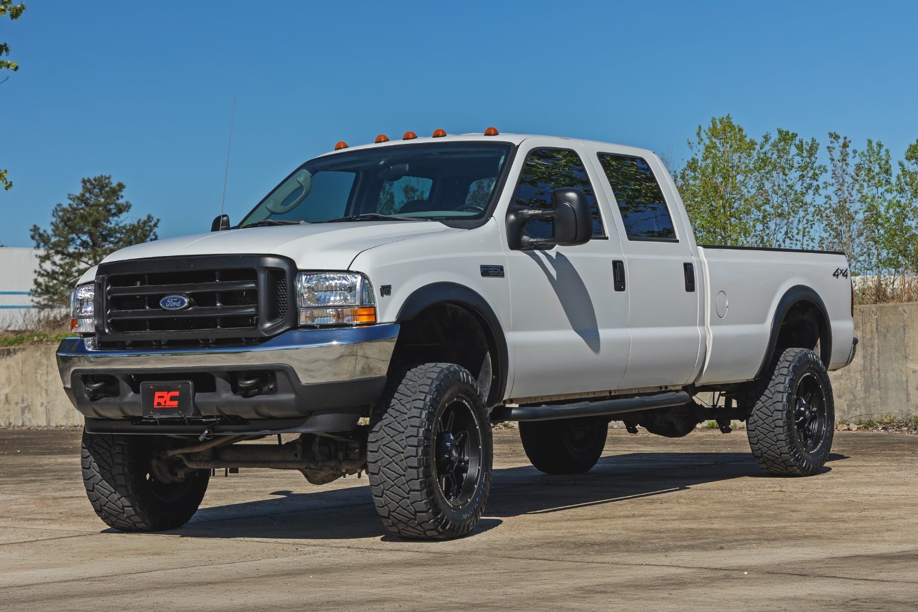 Rough Country Nerf Steps 3" Tube Crew Cab for Ford F250/F350 Super Duty 99-16 43009