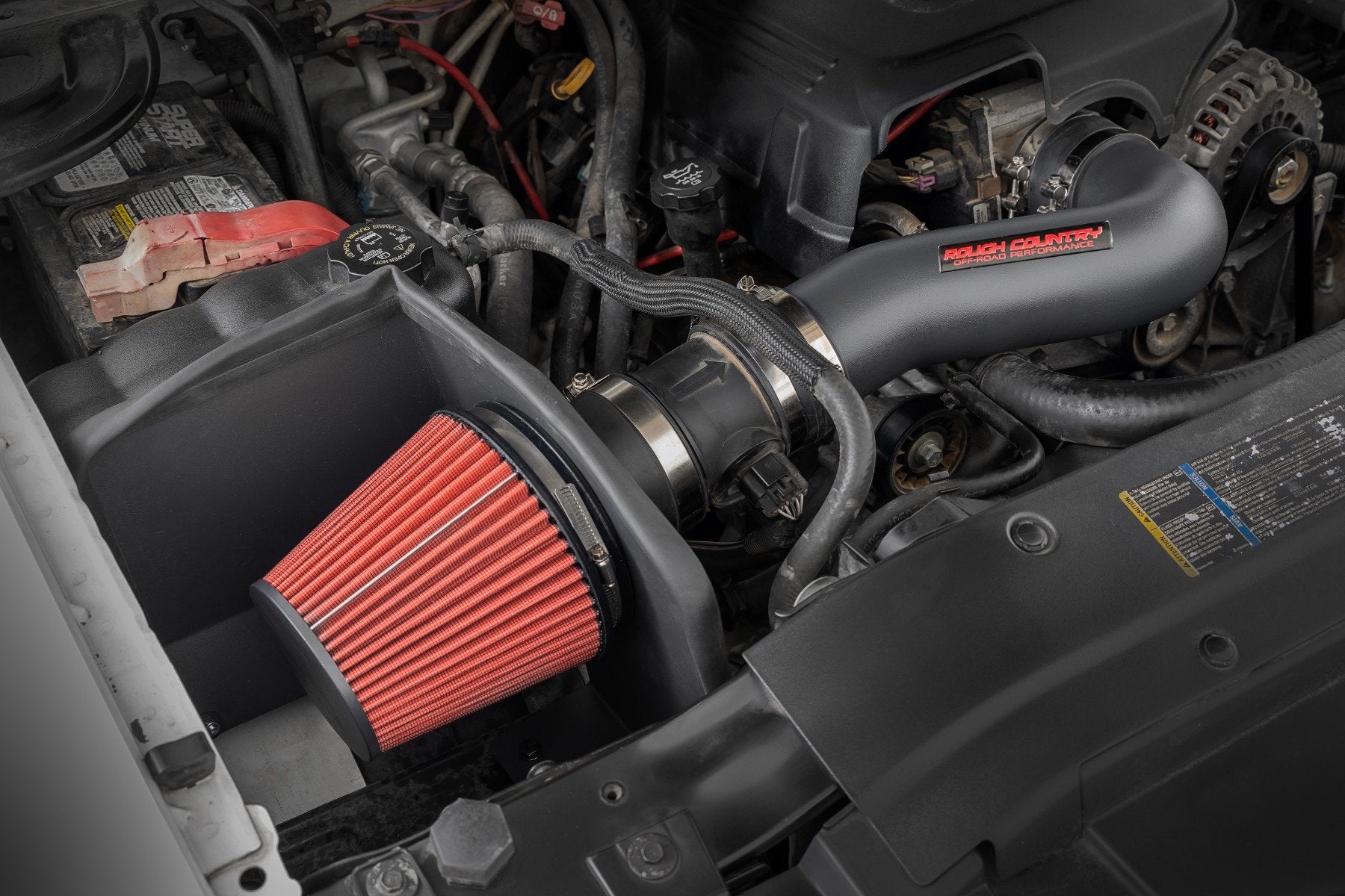 Rough Country 4.8L/5.3L/6.0L Cold Air Intake Kit Chevy Silverado 1500 07-08 10475