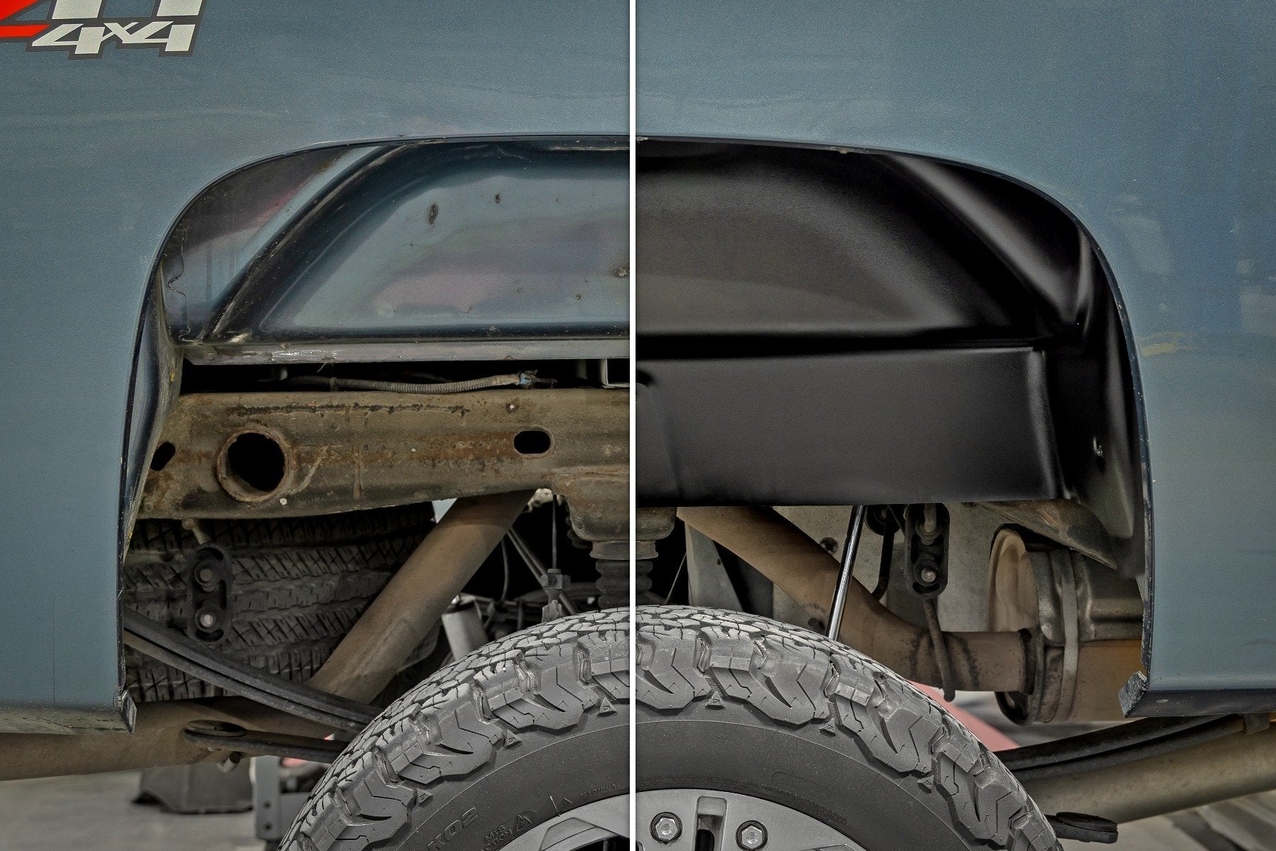 Rough Country Rear Wheel Well Liners Chevy Silverado 1500 07-13/ 2500HD 07-10 4207A