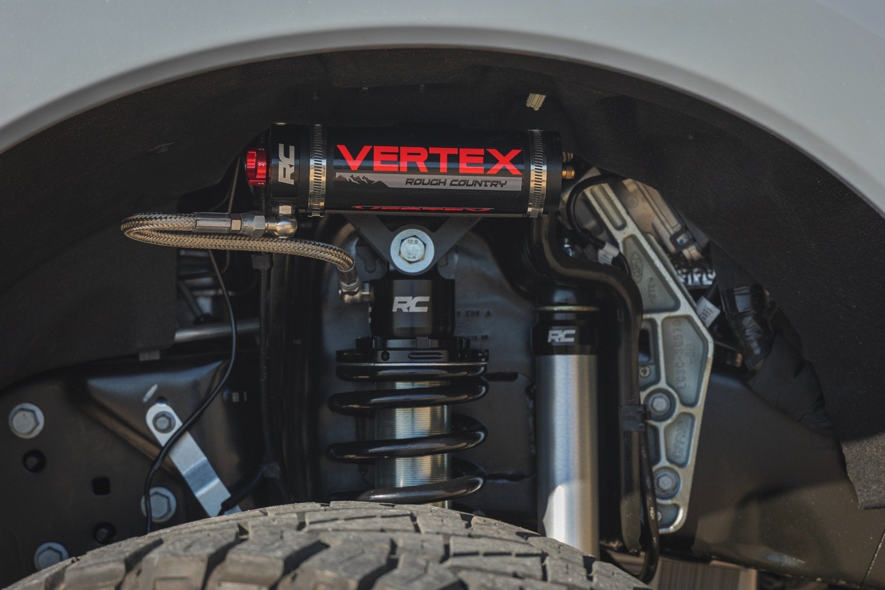 Rough Country 6" Lift | R/A | C/O Vertex for Ford F250/F350 SuperDuty 4WD 23-25 400459