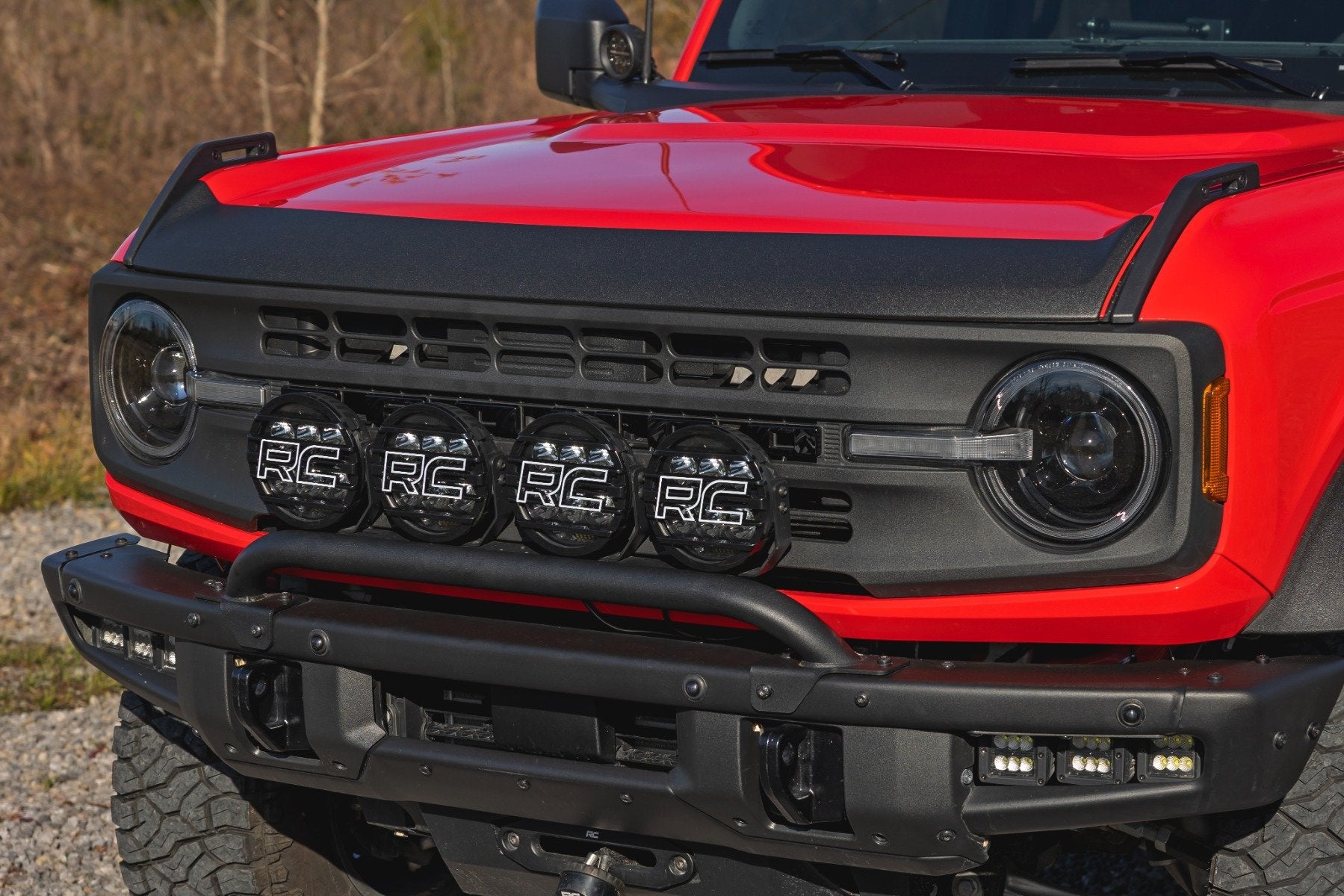 Rough Country Trail Cladding | Hood Protector | for Ford Bronco 21-24 TC105204