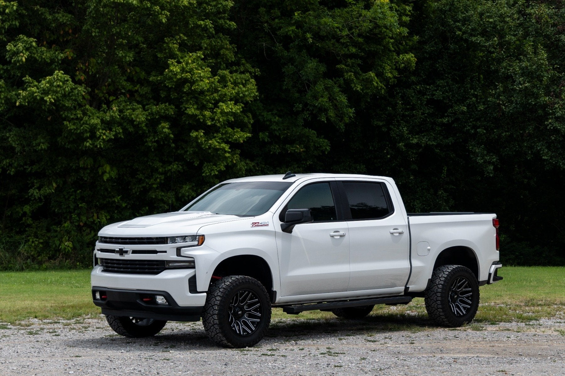 Rough Country Hood Scoop GAZ Summit White 19-24 Silverado 1500 HS10010-GAZ