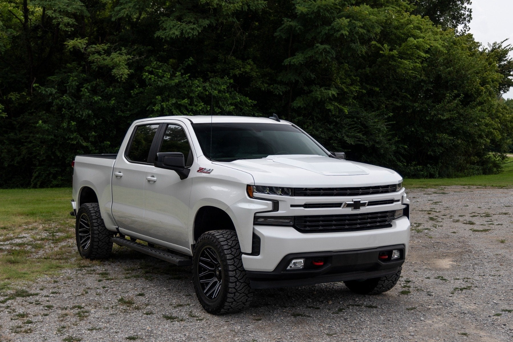 Rough Country Hood Scoop GAN Silver Ice Metallic 19-24 Silverado 1500 HS10010-GAN