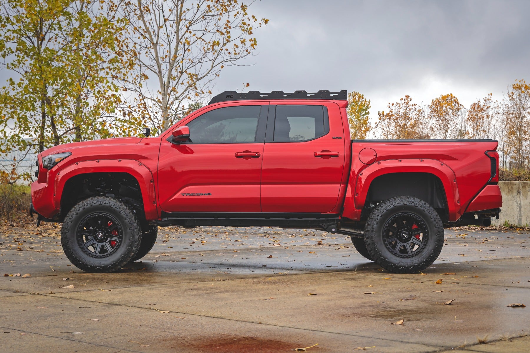 Rough Country Trail Cladding | Rocker Guard Plates | for Toyota Tacoma 2024-2026 TC13027