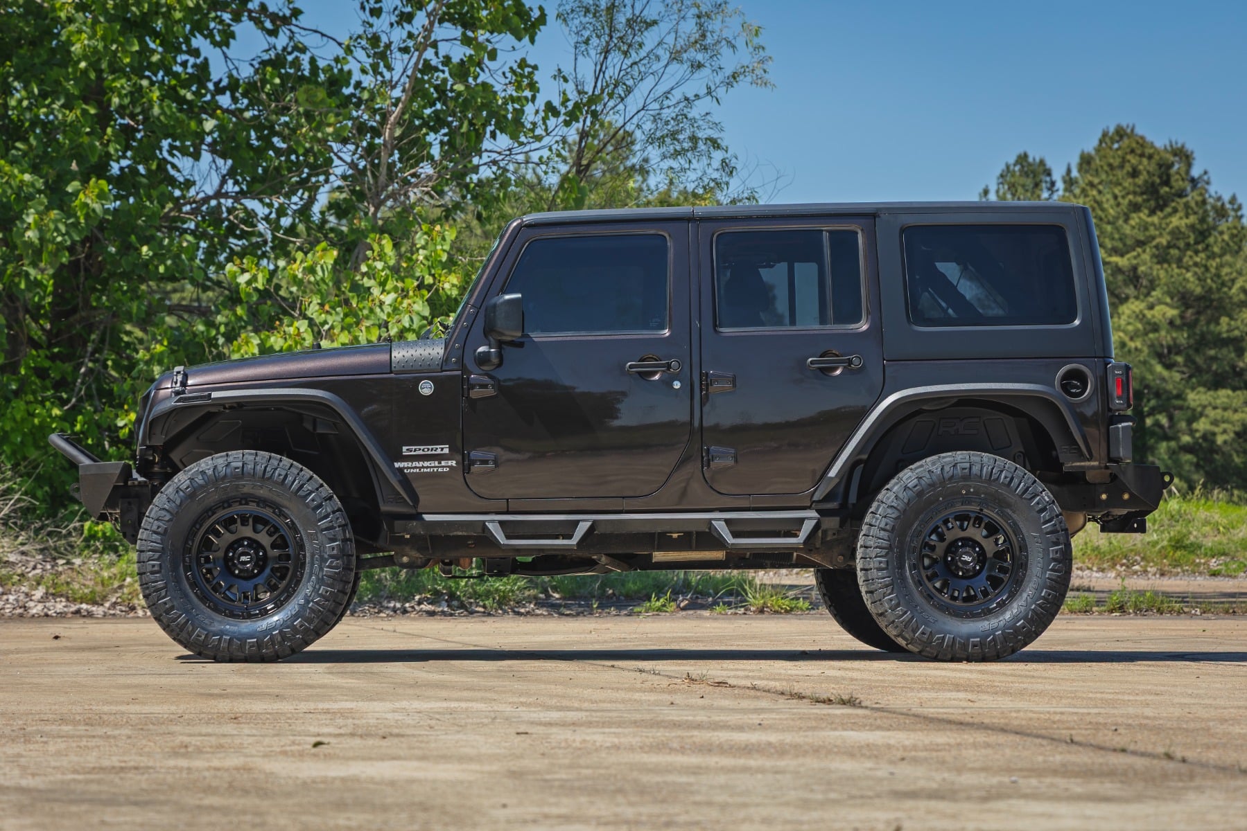Rough Country Rear Wheel Well Liners | for Jeep Wrangler Unlimited 07-18 4195A