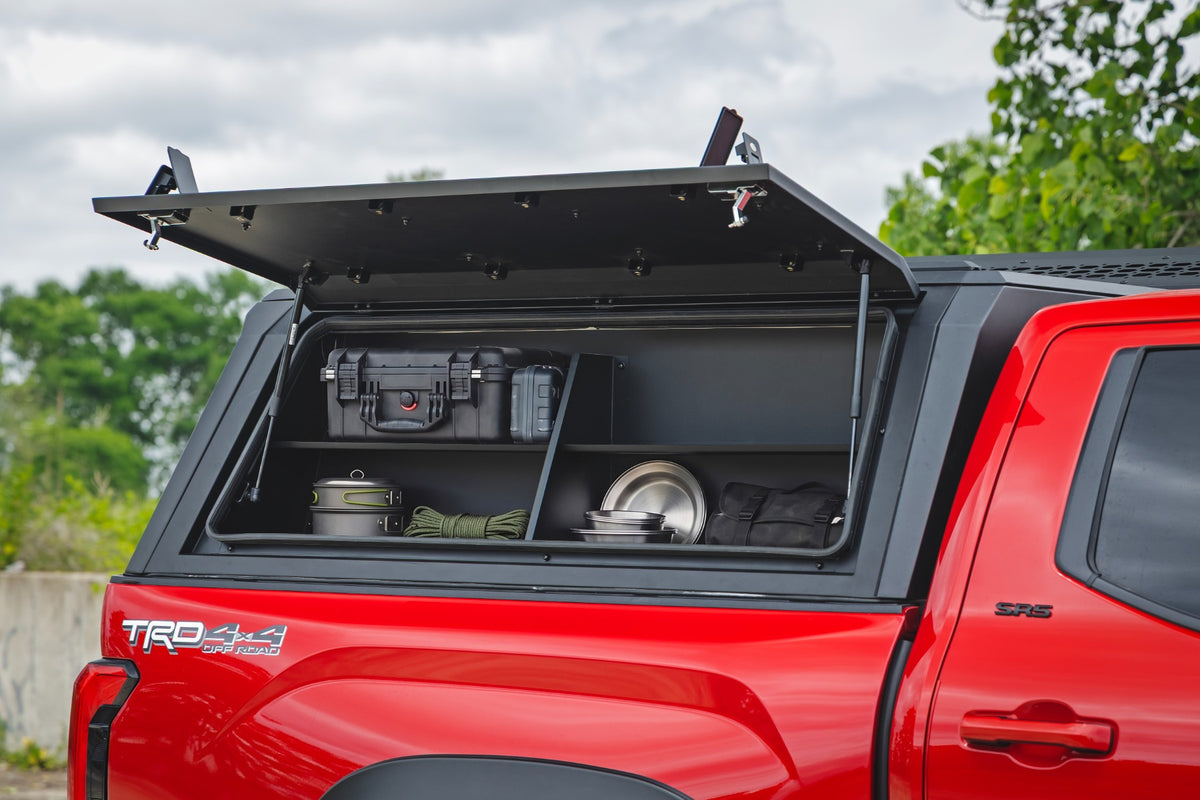 Rough Country Bed Cap Side Shelf Storage Bin Passenger for Toyota Tundra 22-26 734085