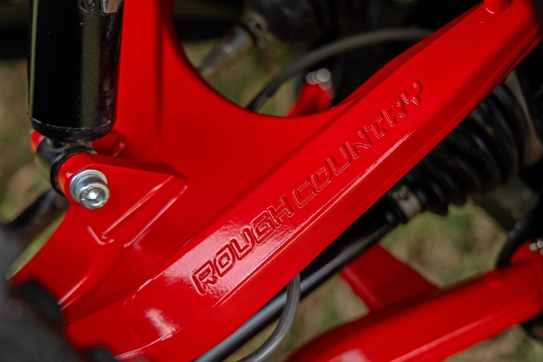 Rough Country Aluminum Arms High Clearance w/ 2" Forward Offset Can-Am Defender 97041RED