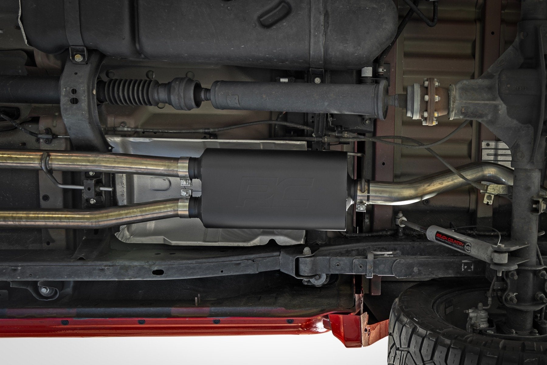 Rough Country Performance Cat-Back Exhaust | Stainless | 3.8L | for Nissan Frontier 2022-2024 96122