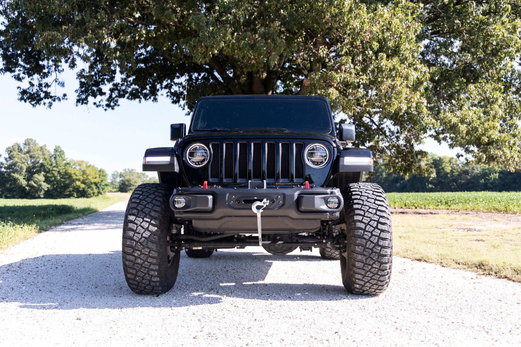 Rough Country Winch Mounting Plate Modular OE Bumper for Wrangler JL 4wd 18-25 10652