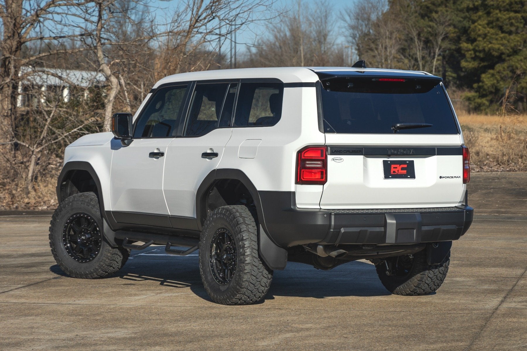 Rough Country Nerf Steps | Cab Length | for Toyota Land Cruiser 4WD (2024-2025) RCT2024