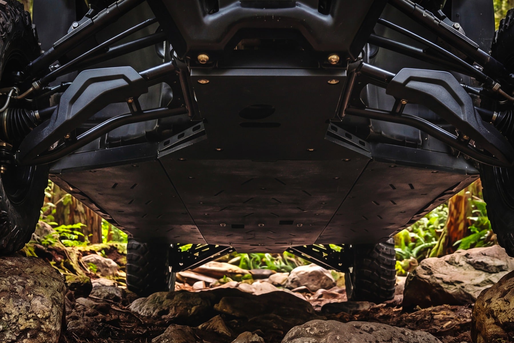 Rough Country Full Coverage Skid Plate Kit | CFMOTO UFORCE 1000 XL 96134