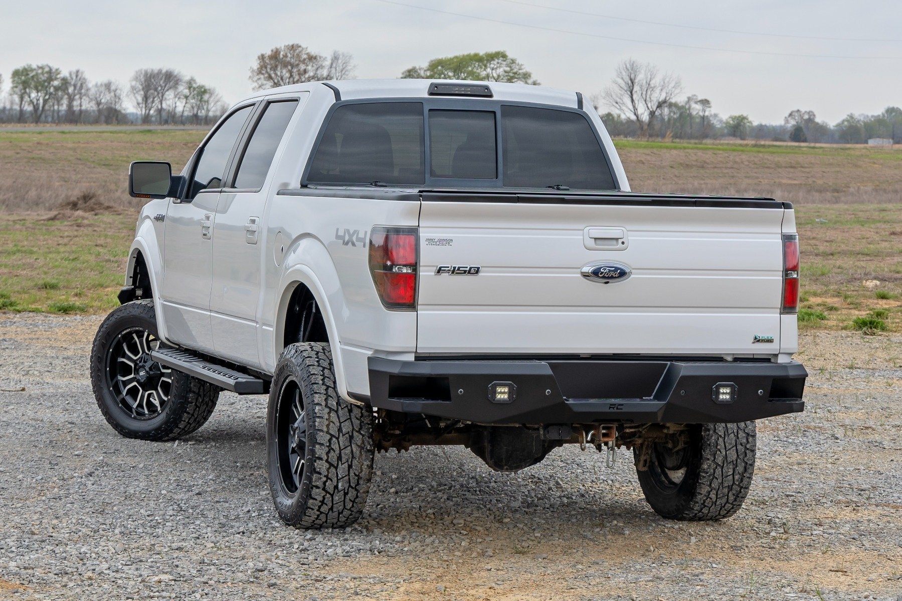 Rough Country BA2 Running Board Side Step Bars Ford F-150 09-14 41012