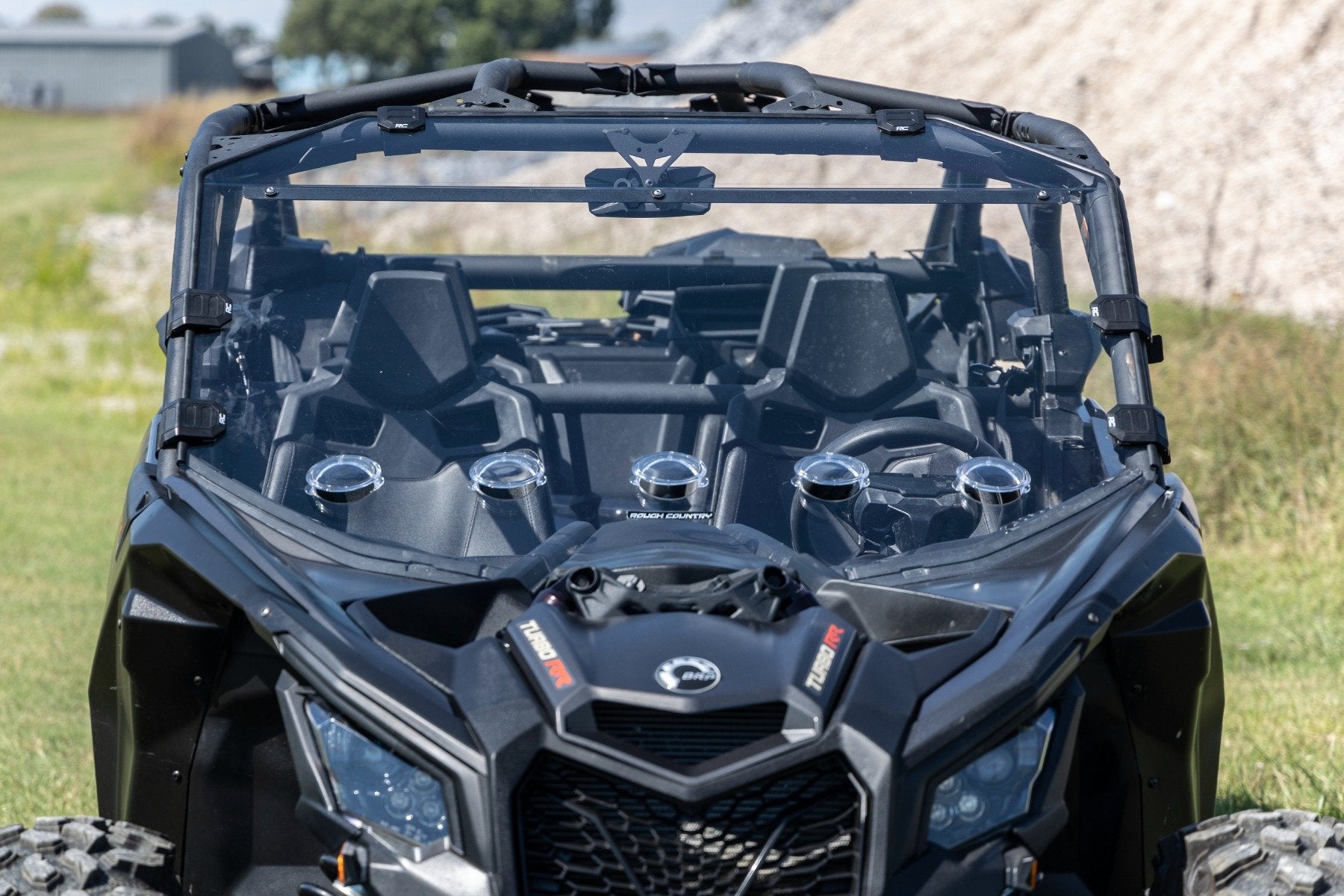 Scratch Resistant Vented Full Windshield 17-21 Maverick X3 98272030