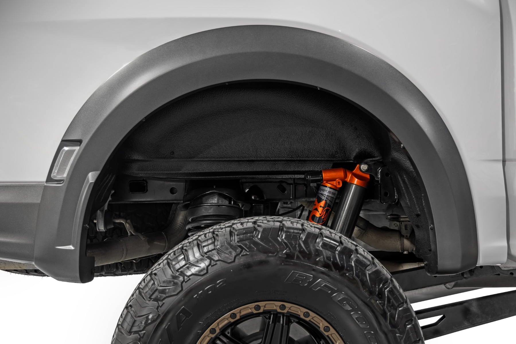 Rough Country Rear Wheel Well Liners | for Ford F-150 Raptor 4WD (2021-2026) 4523A