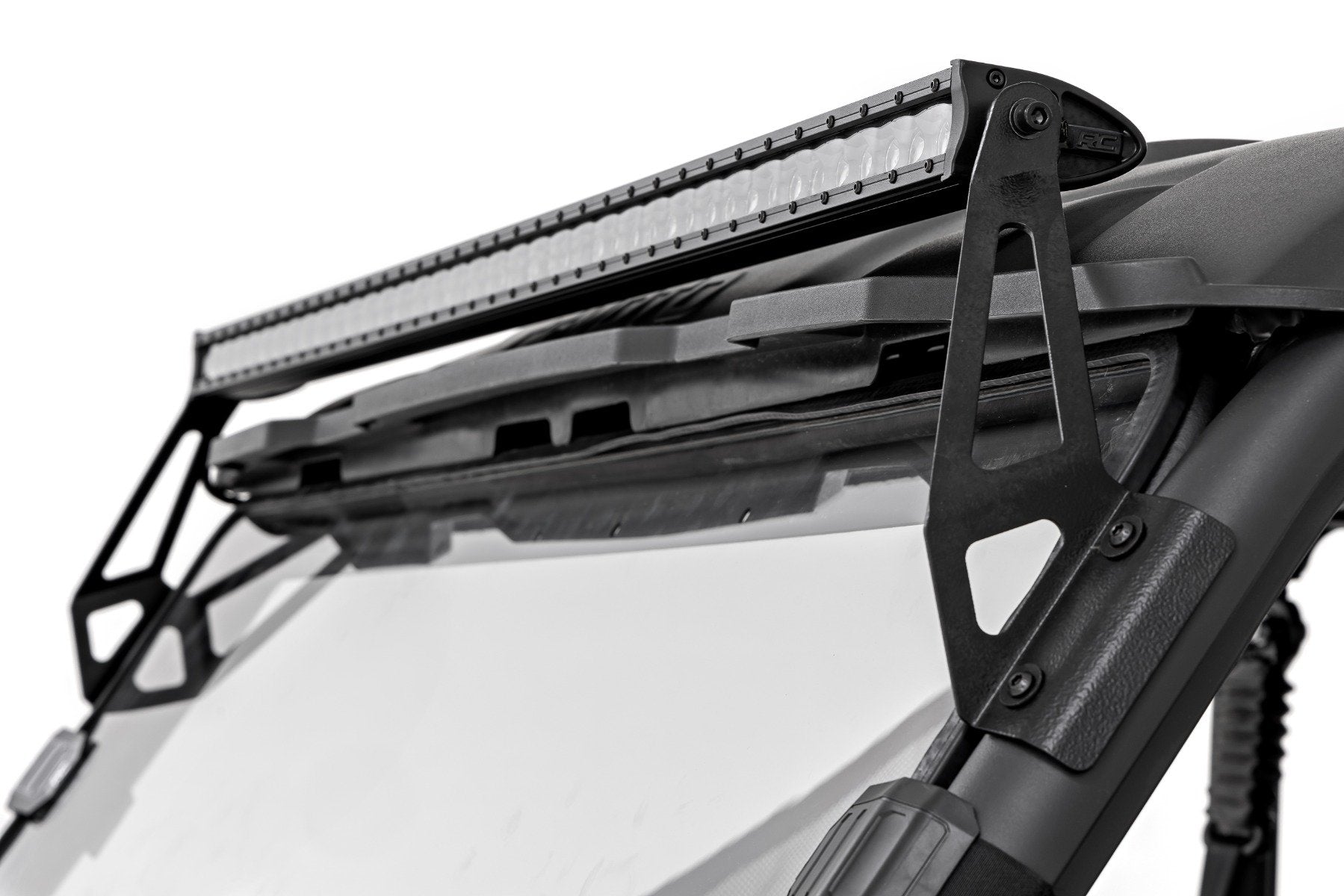 Rough Country LED Light Kit Front Mount 50" Black Single Row CFMOTO UFORCE 1000 96118