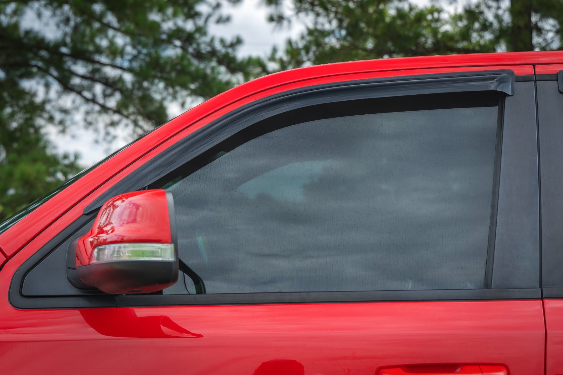 Rough Country Side Window Deflectors | Tape On Rain Guard | for Ram 1500 (19-26)/1500 TRX (21-24) 941924