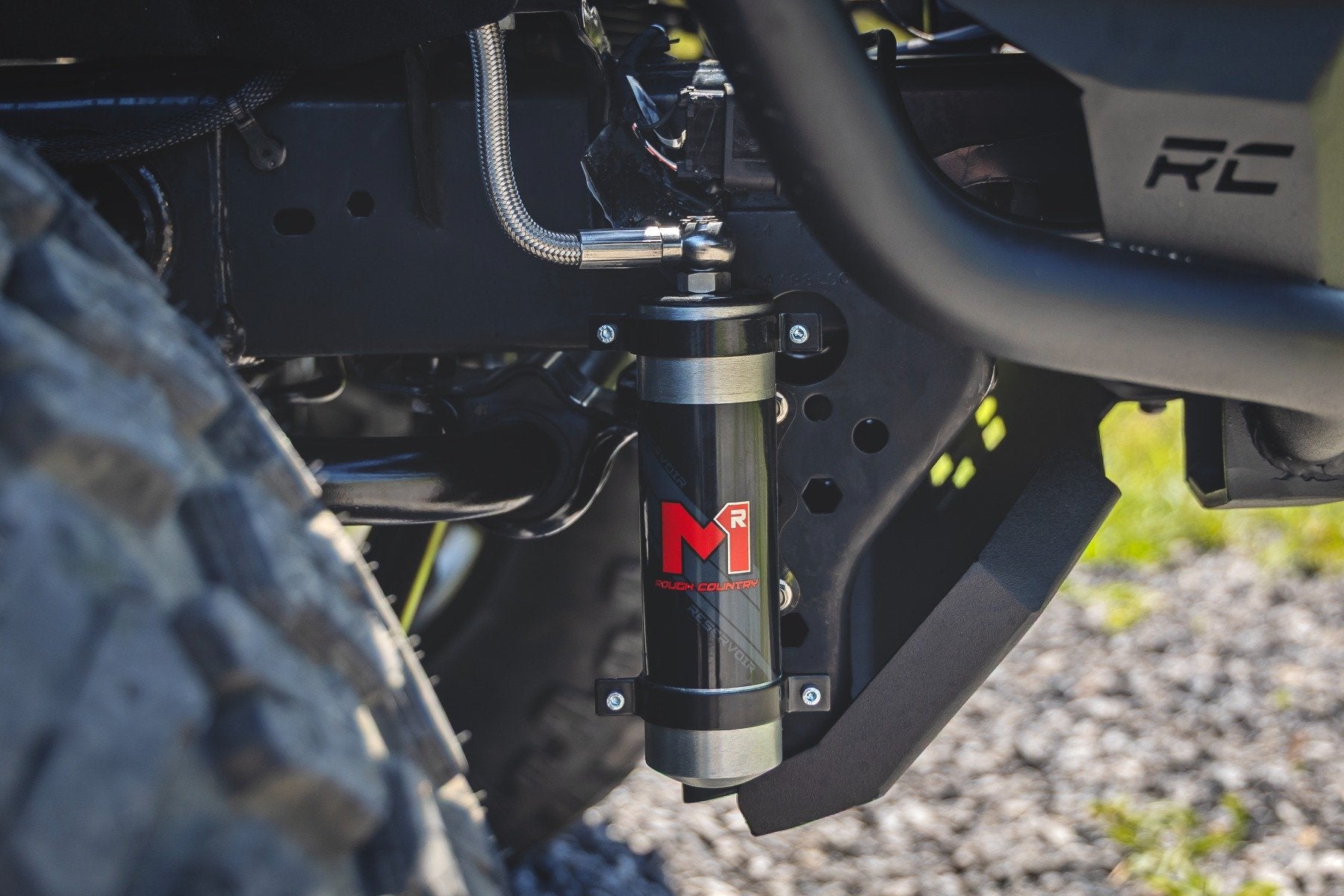 Rough Country M1R Monotube Front Shocks | 2-3.5" | for Jeep Wrangler JL (18-25)/Wrangler Unlimited (18-25) 770806RES_A