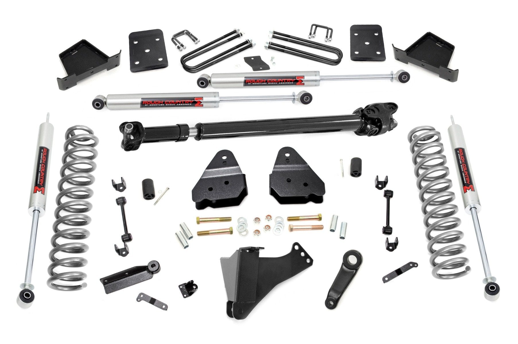 Rough Country 4.5 Inch Lift Kit D/S M1 for Ford Super Duty 4wd 2017-2023 55041