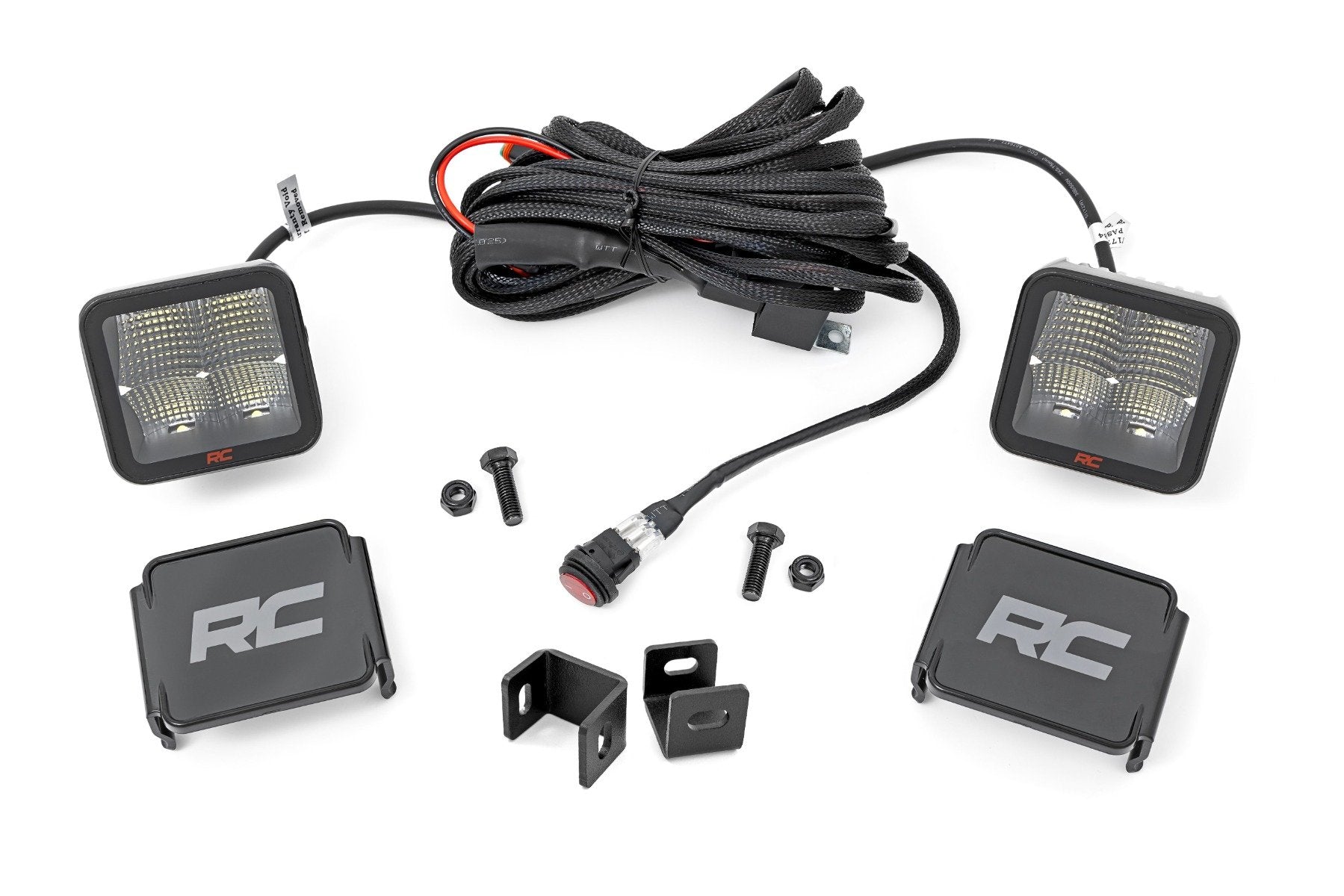 Rough Country LED Ditch Mount 2" Spectrum PR Spot Toyota Tundra 22-23 82071