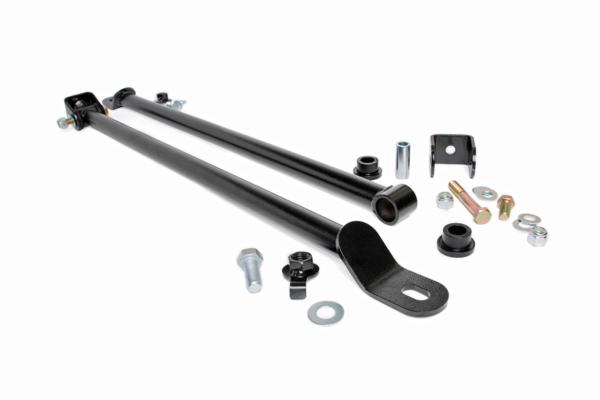 Rough Country Kicker Bar Kit 4-6" Lift Ford F150 4WD 2015-2020 - 1557BOX6