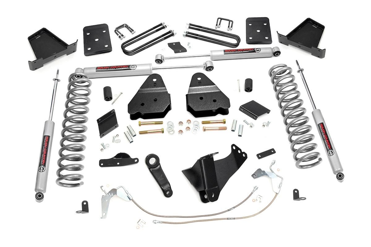 Rough Country 6in for Ford Suspension Lift Kit 11-14 F-250 4wd Gas Overloads 566.20