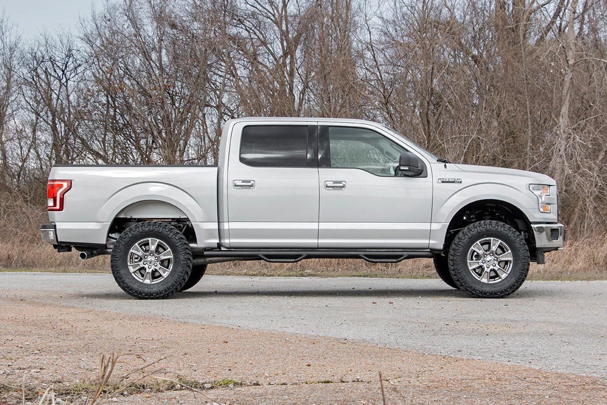 Rough Country 3" Bolt-On Lift Kit w/Lifted Struts Upper Arms for F150 14-19 54531