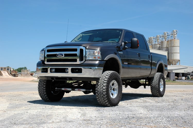 Rough Country 6" for Ford 4-Link Lift Kit w/Vertex Shock 05-07 F250 Gas-w/Over 58150