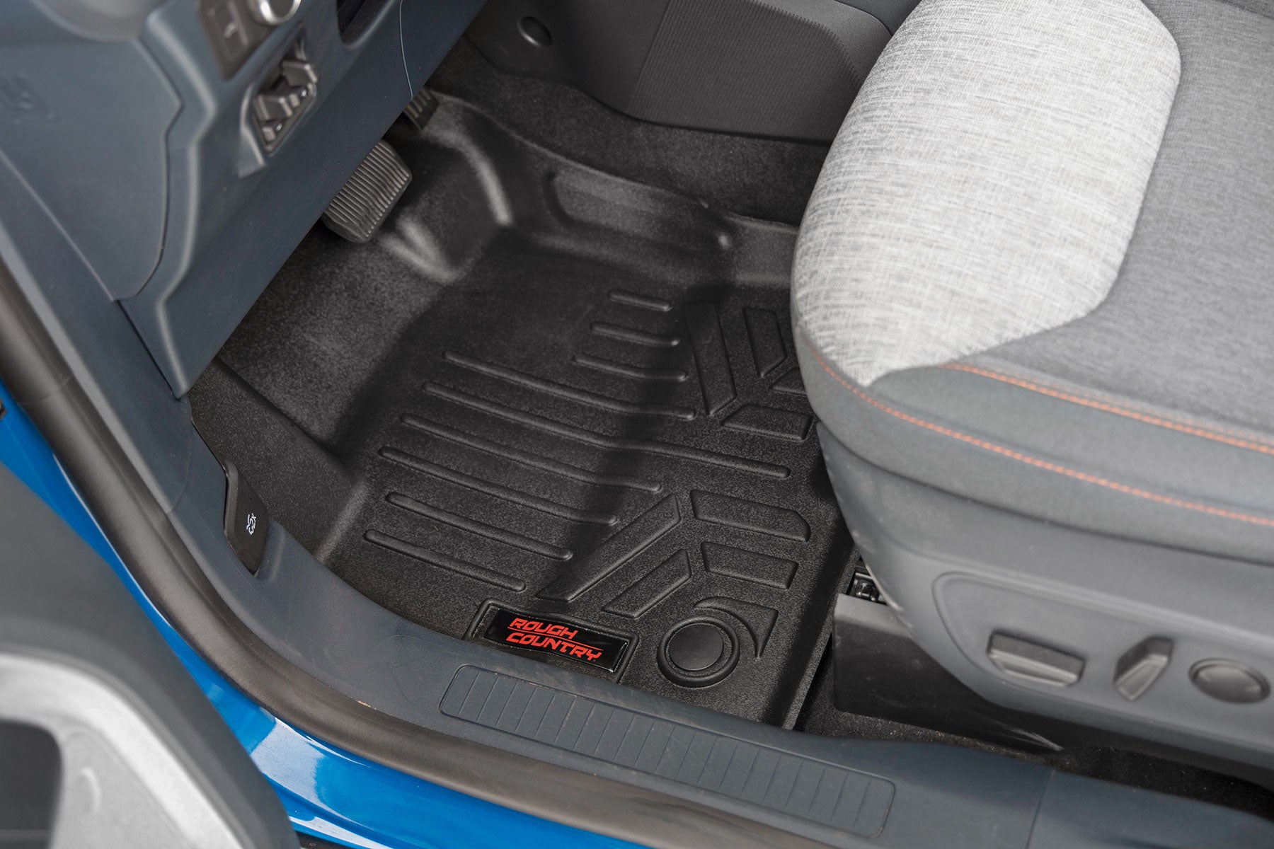 Rough Country Floor Mats Front and Rear for Ford Maverick EcoBoost 2022-2025 M-51102