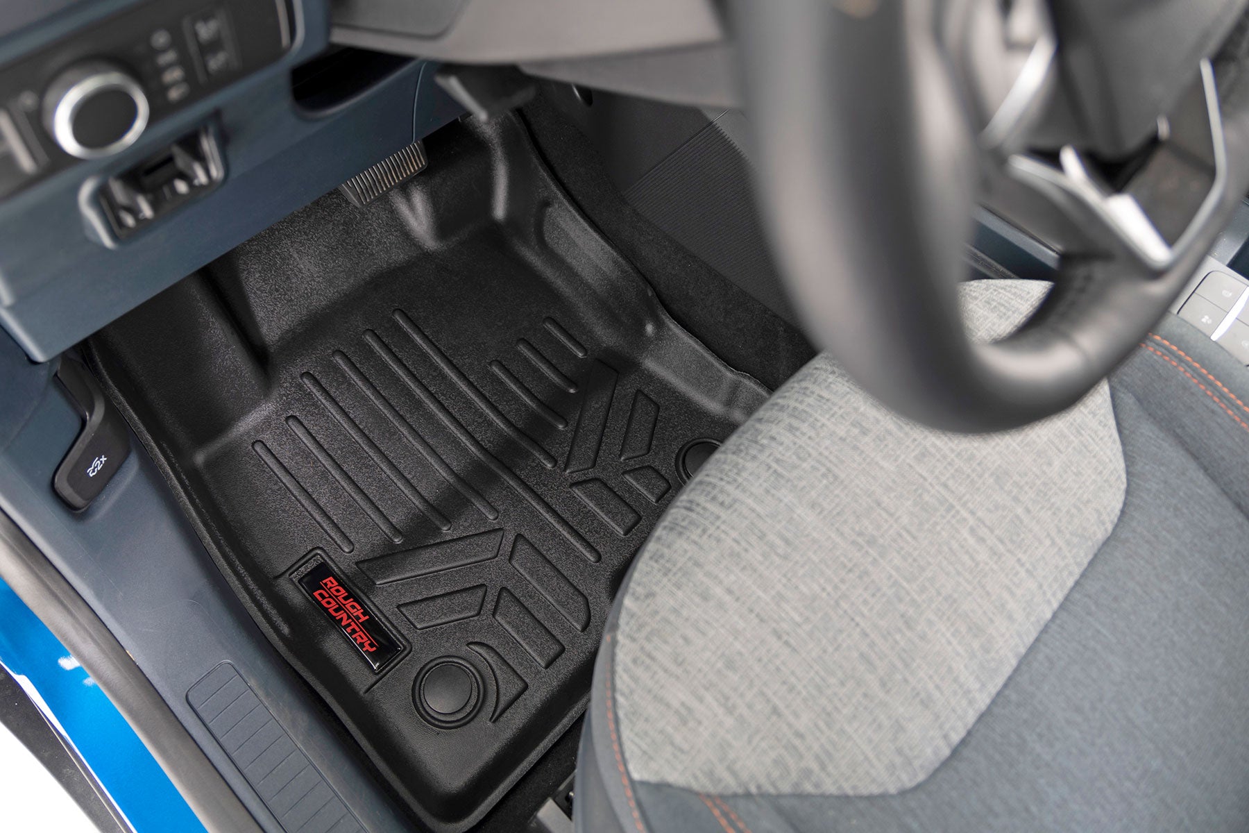 Rough Country Floor Mats Front and Rear for Ford Maverick EcoBoost 2022-2025 M-51102