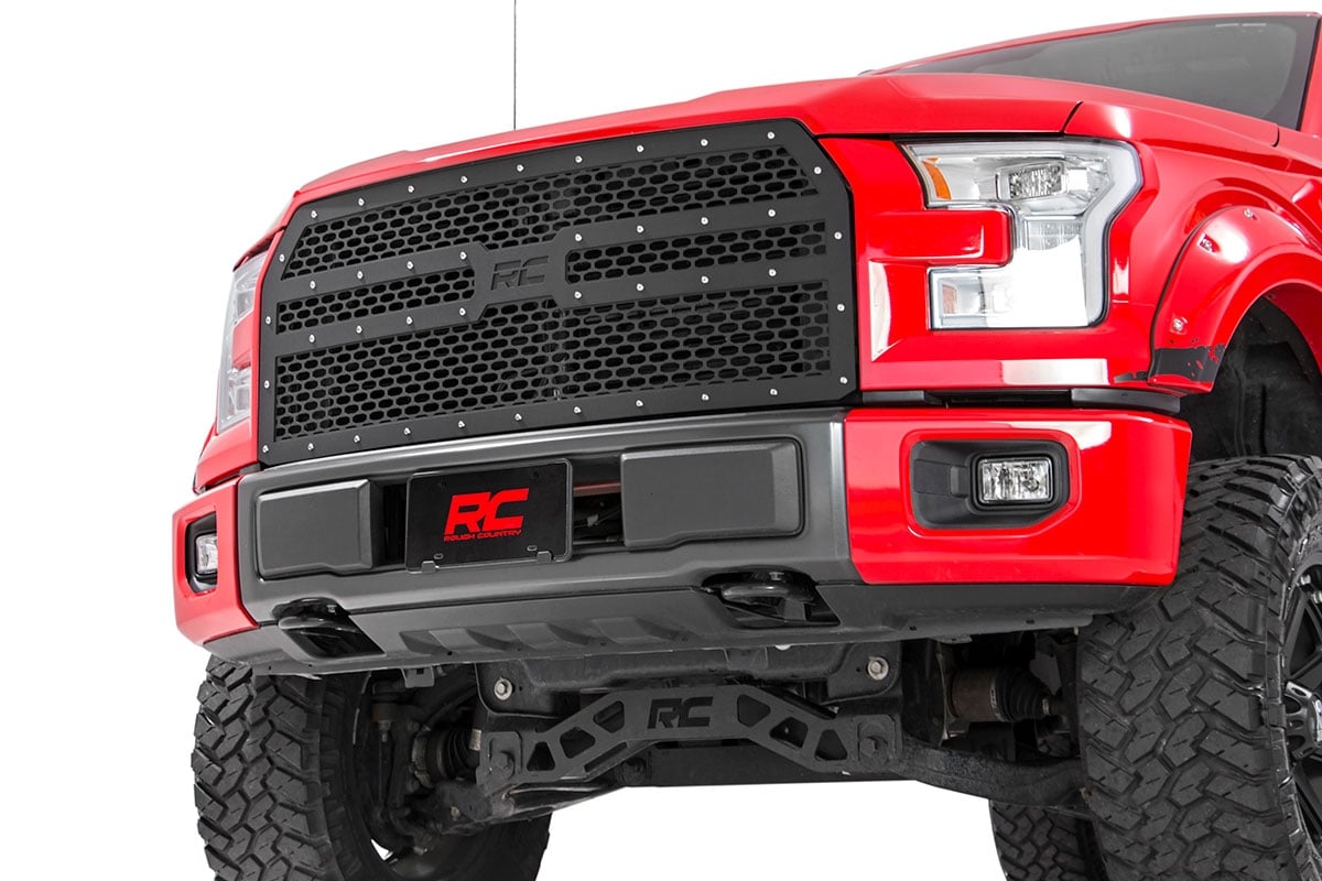 Rough Country Ford Mesh Grille 15-17 F-150 70191