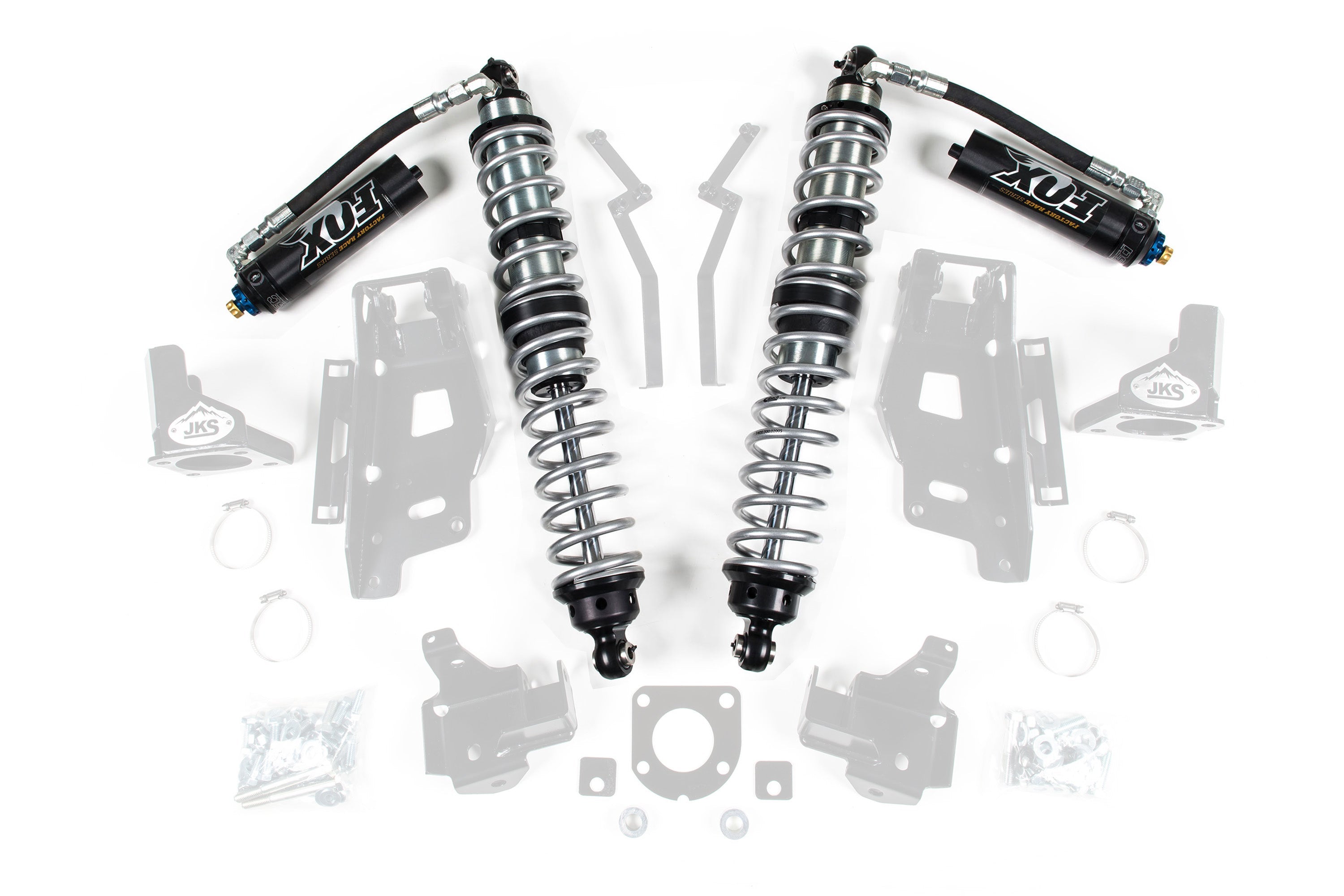 FOX 2.5 Front Coilover Shocks w/ DSC | Factory Race | Wrangler JK -4