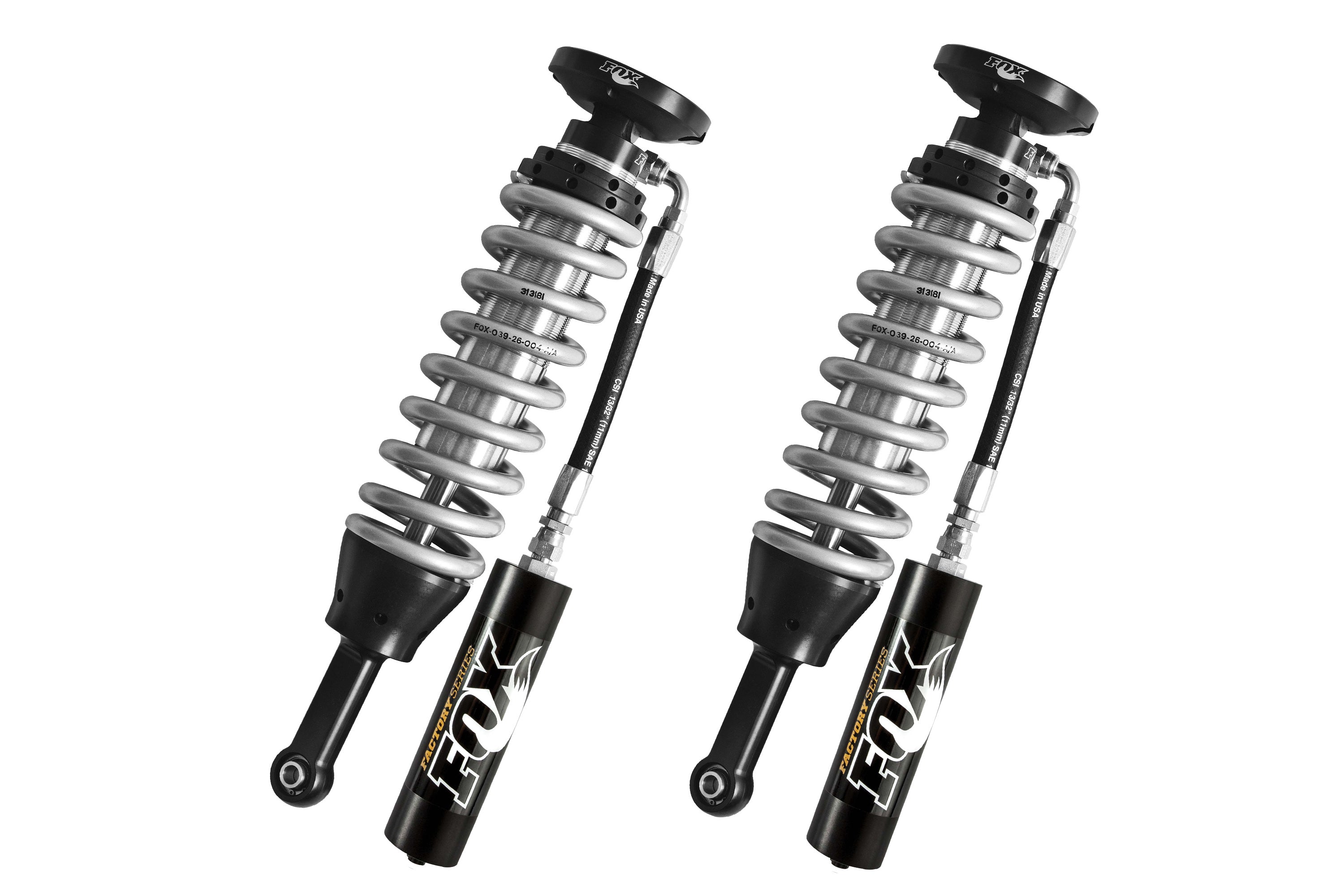 FOX 2.5 Coil-Over Shocks w/ Reservoir | 0-2 Inch Lift | Factory Series | Chevy Silverado or GMC Sierra 1500 (07-18)