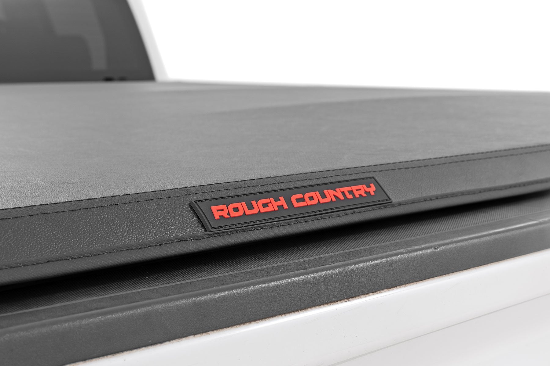Rough Country Soft Tri-Fold Bed Cover | 6'7" Bed | Chevy/GMC 1500/2500HD/3500HD (14-19 & Classic) 41214650A