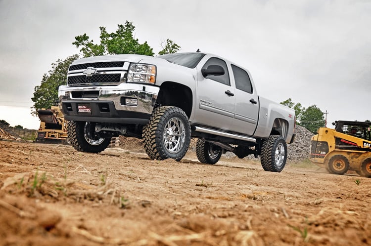 Rough Country 7.5" GM NTD Suspension Lift Kit Vertex 11-19 2500HD/3500HD 25350