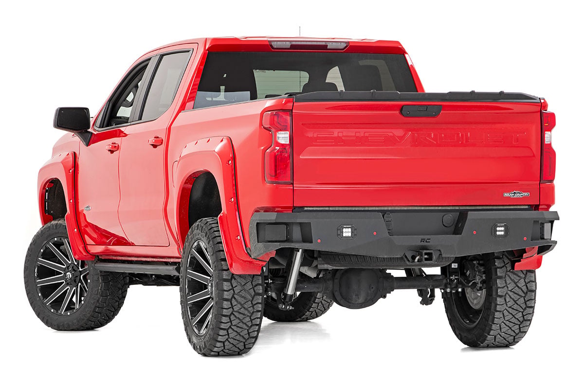 Rough Country 6 In Lift Kit Mono Leaf Rear Vertex Chevy Silverado 1500 19-25 21650