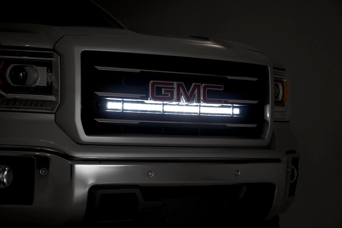 Rough Country 30-inch Curved Cree LED Light Bar-Single Row Chrome Series 72730