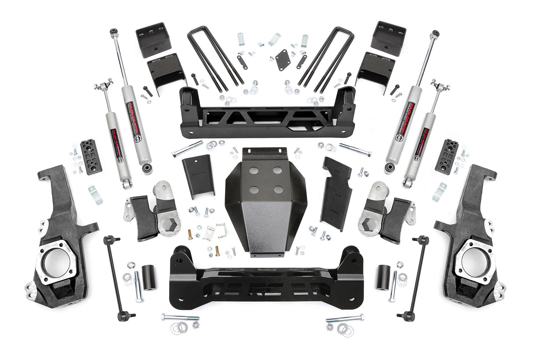 Rough Country 5" NTD Suspension Lift Kit Chevy GMC 2500/3500HD 20-26 10230A