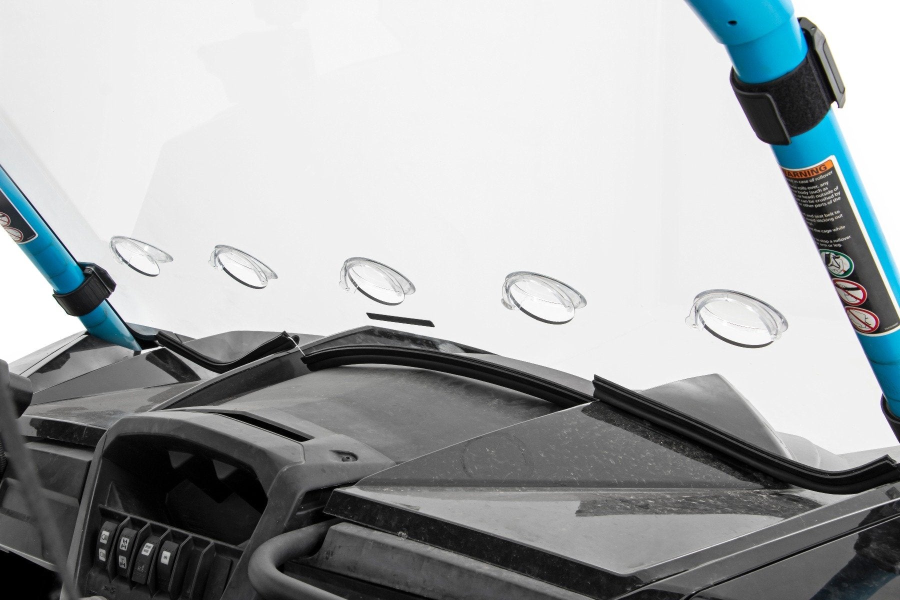Rough Country Full Scratch Resistant Vented Windshield 13-18 Can-Am Maverick 98231830