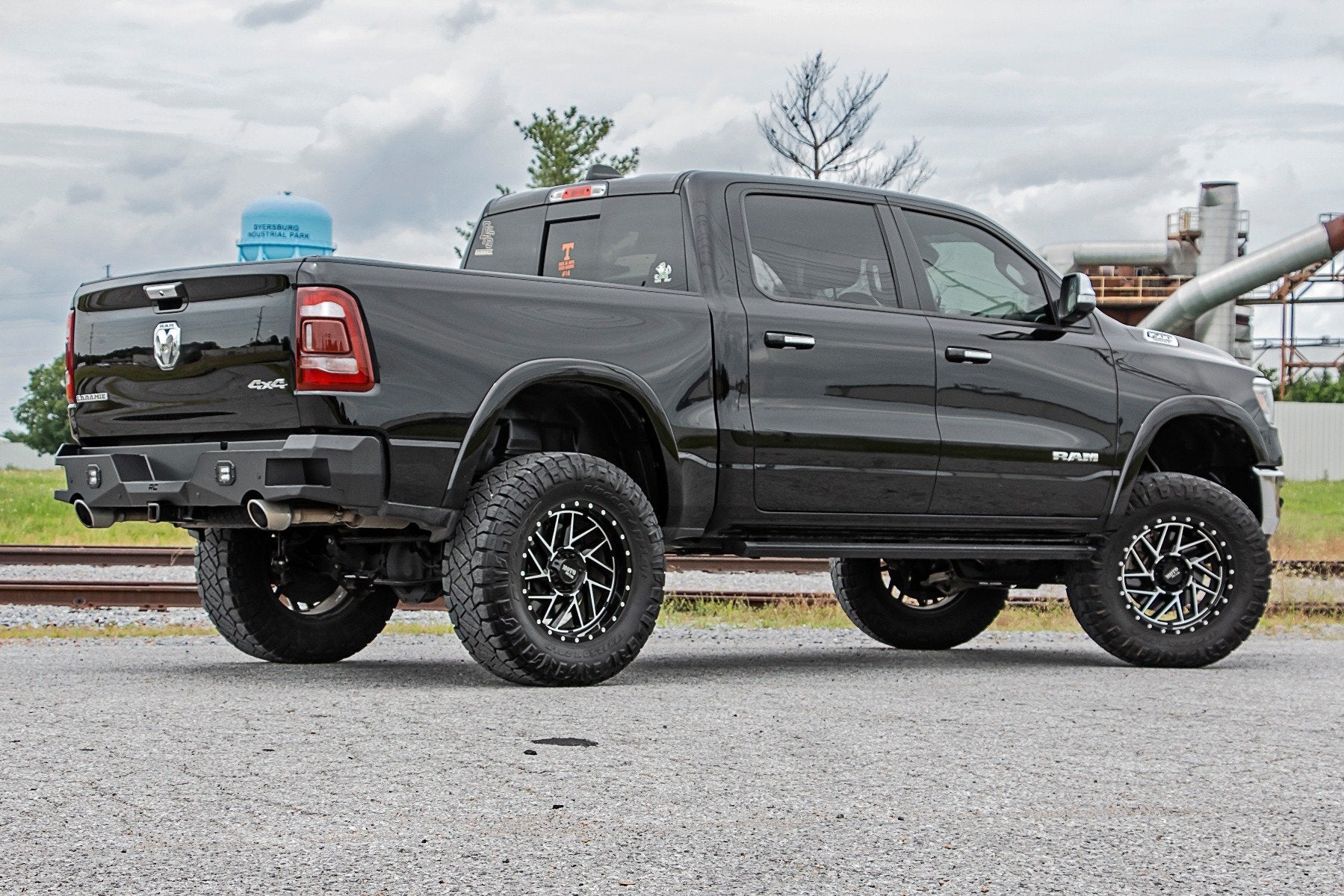 Rough Country Heavy-Duty Rear LED Bumper Ram 1500 19-21 10755
